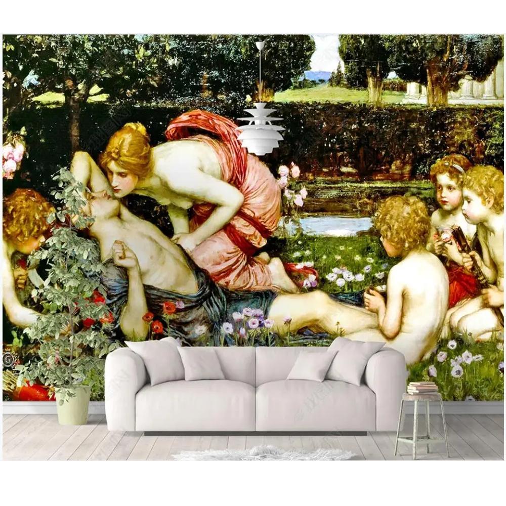 

Фреска Европейский Стиль Графиня Детская Уличный Домашний Декор Обои Для Стен 200 cm(W) x 140 cm(H)