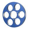 Empty Tape Reel Sound Recording 6 Hole Aluminum Alloy for NAGRA Miniature Tape Recorder Blue