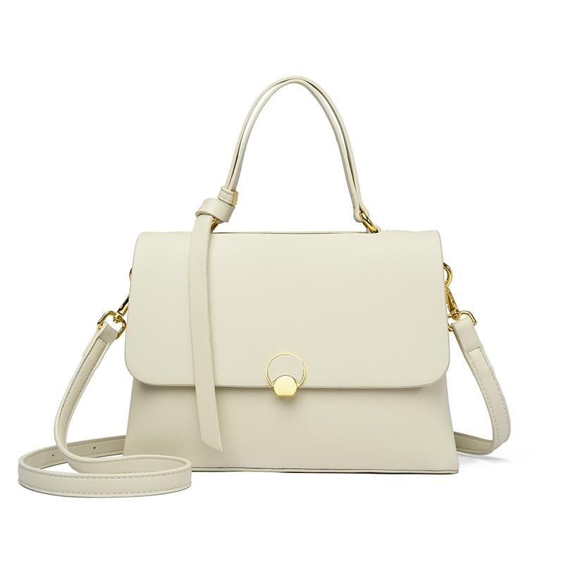 

Luxury Leather Crossbody Bag For Women Monochromatic High Quality Designer Brand Shoulder Bag Premium Durable Quality