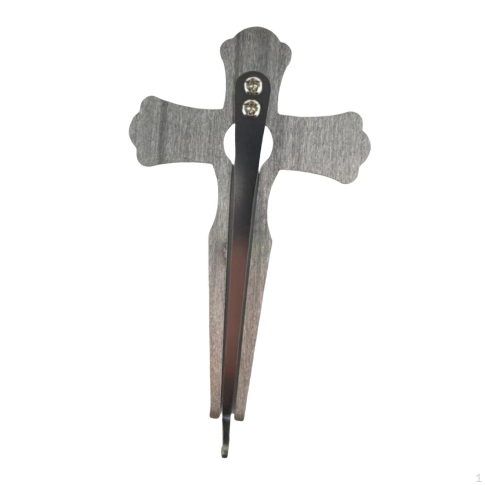 

Jaw Harp Jews Creative Gift Ethnic Beautiful Sound Portable Easy to Play Musical Instrument Silver Cross