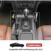 Gear Shifte Console Side Storage Box Compatible with Ford Mustang 2010-2014, Shifter Side Organizer Tray Interior Accessories(Black)