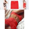 Sexy Womens Lingerie Lace Top Bra Ladies Thong Underwear Set Sleepwear Nightwear
