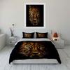 Leopard-Themed Home Decor Set Multiple Sizes Kid'S And Adults' Bedroom Exquisite 3Pc Bedding Set, Gift