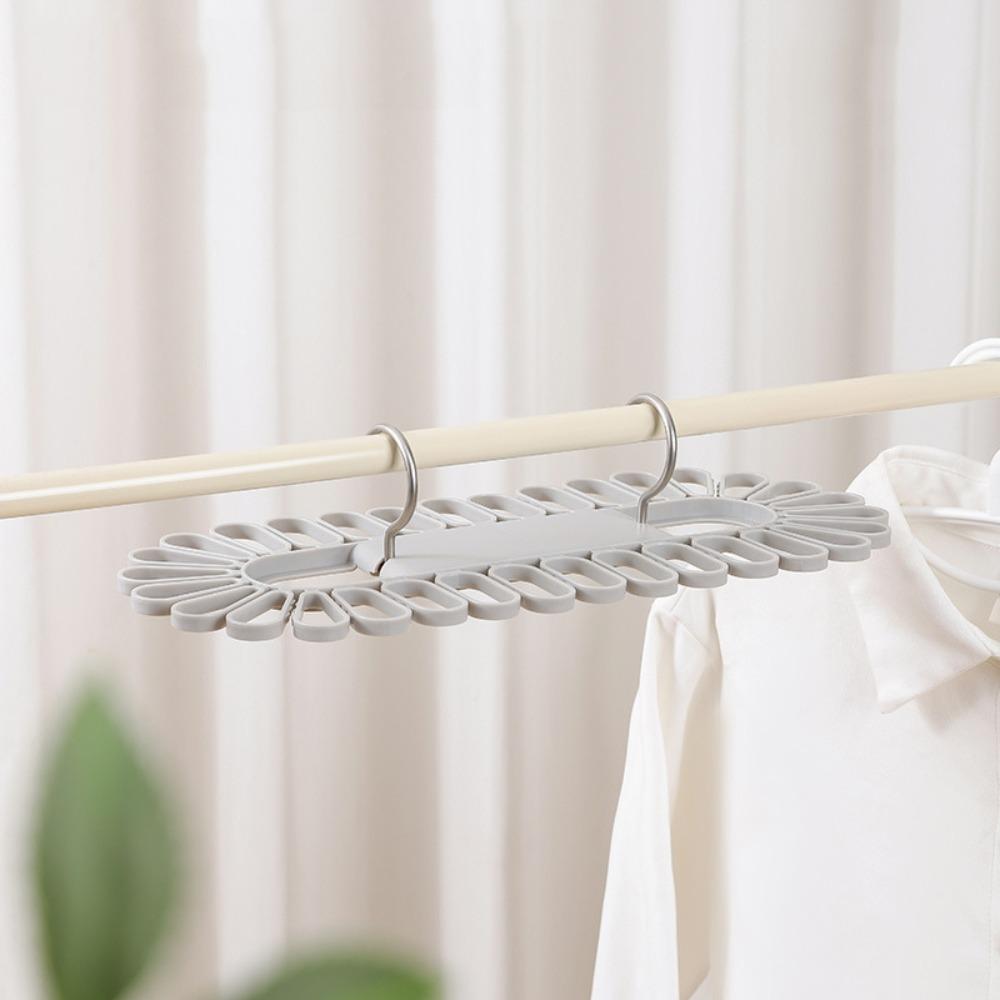 

New Folding Socks Drying Rack Space Saving with 32 Clips Clothes Hanger Stable Multifunctional Underwear Hanging Clip