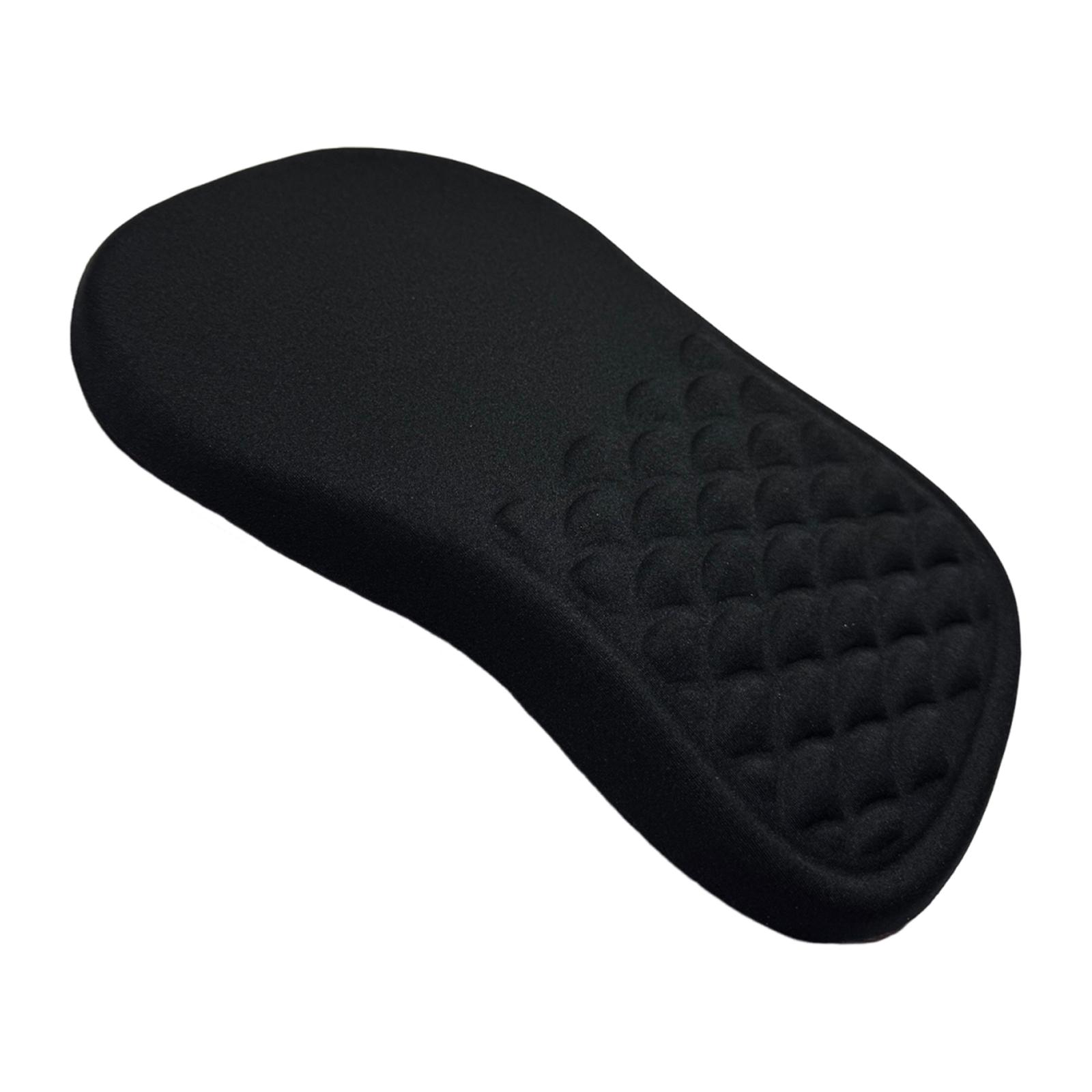 

Inclined Wrist Rest Mouse Pad Non-Slip Massage Bulge Mousepad Comfortable Wrist Support Pads For PC Laptop Computer Gaming чёрный