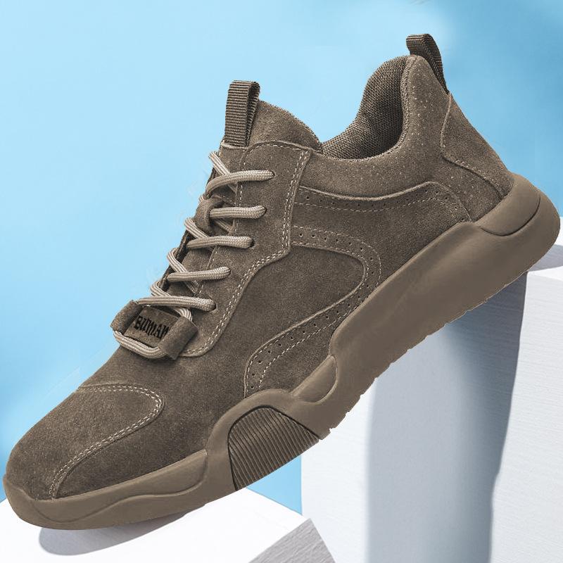 2025 Spring New Men's Shoes Student Casual Shoes Fashion Versatile Trend Board Shoes Men's Leather Shoes