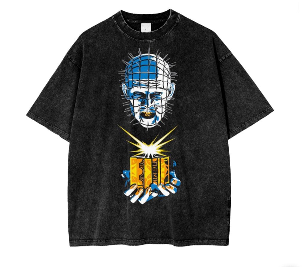 Vintage Hellraiser T-Shirt: Retro Horror Movie Tee
