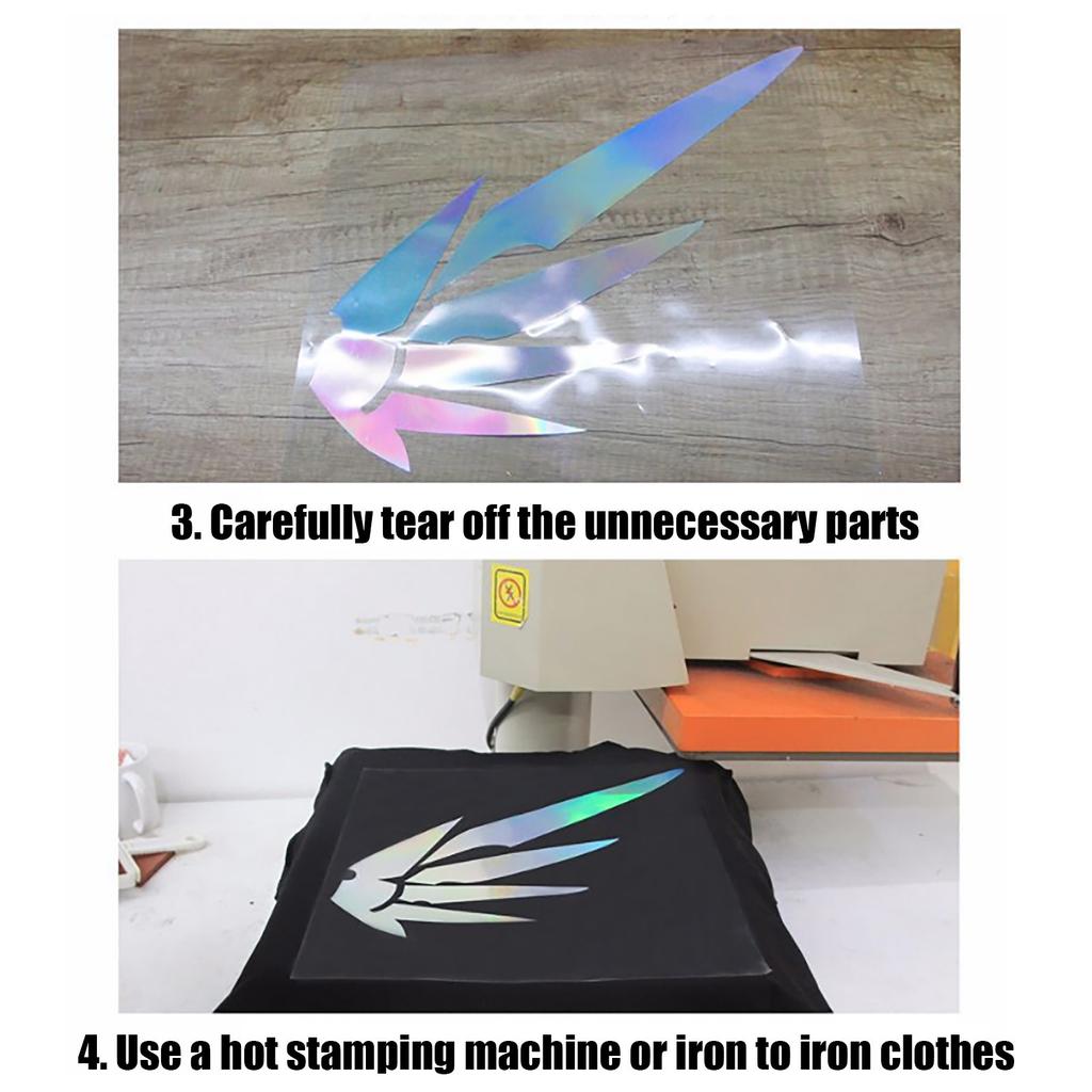 DIY Clothing Film Silhouette Paper Art Printing Vinyl Heat Transfer Iron