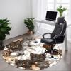 1pc Kittens Chair Carpet for Office - Durable, Ideal for Chair Mats, Stylish & Functional Decorative Rug Yy260130097