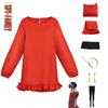 Spy×family Yor Forger Cosplay Costume Dress Set Cos Role Play Halloween Party