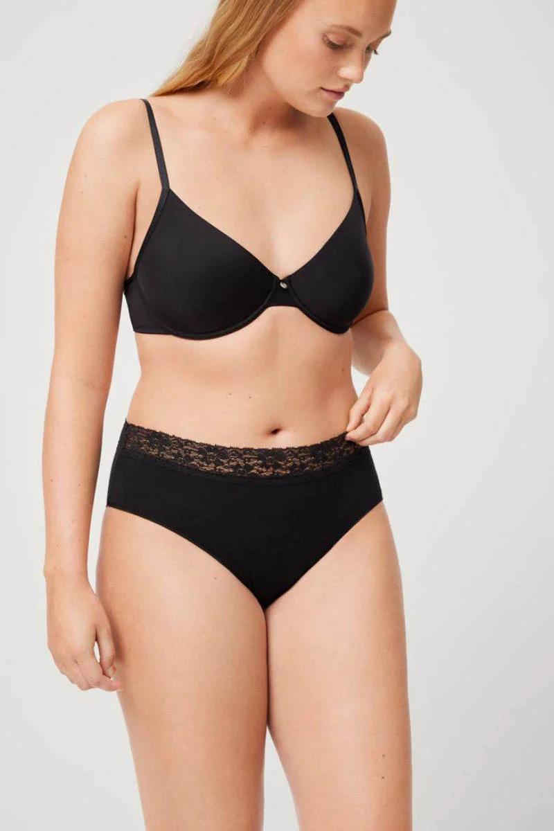 

Трусики сліп Ysabel Mora (81215) 3(M) прозорий колір чорний