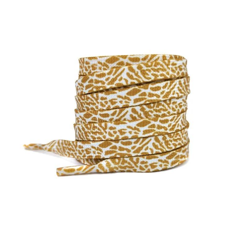 1 Paio Lacci per Scarpe con Fantasia Animale Piatto Lacci per Scarpe da Ginnastica AF1/AJ Lacci per Scarpe Lacci per Scarpe Stampa Tigre/Serpente/Leopardo 120/140/160CM Lacci per Scarpe
