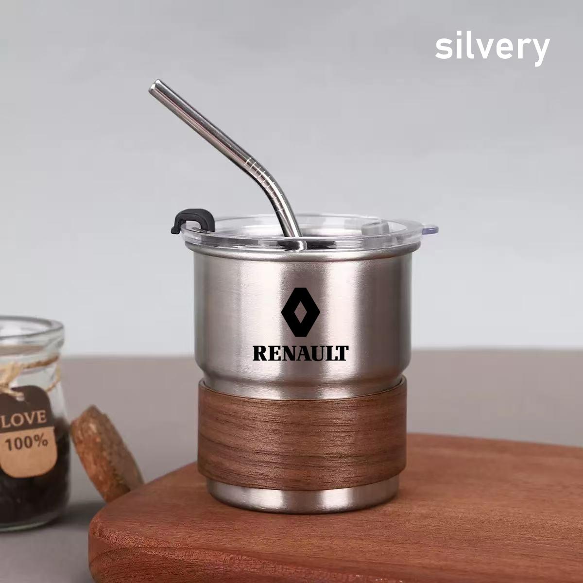 

2026 Горячие Для Renault Внутренние Наклейки Автомобильная Кружка для Кофе Дорожная Термокружка Бутылка для Воды Для Renault Clio Kadjar Megane Espace QM6