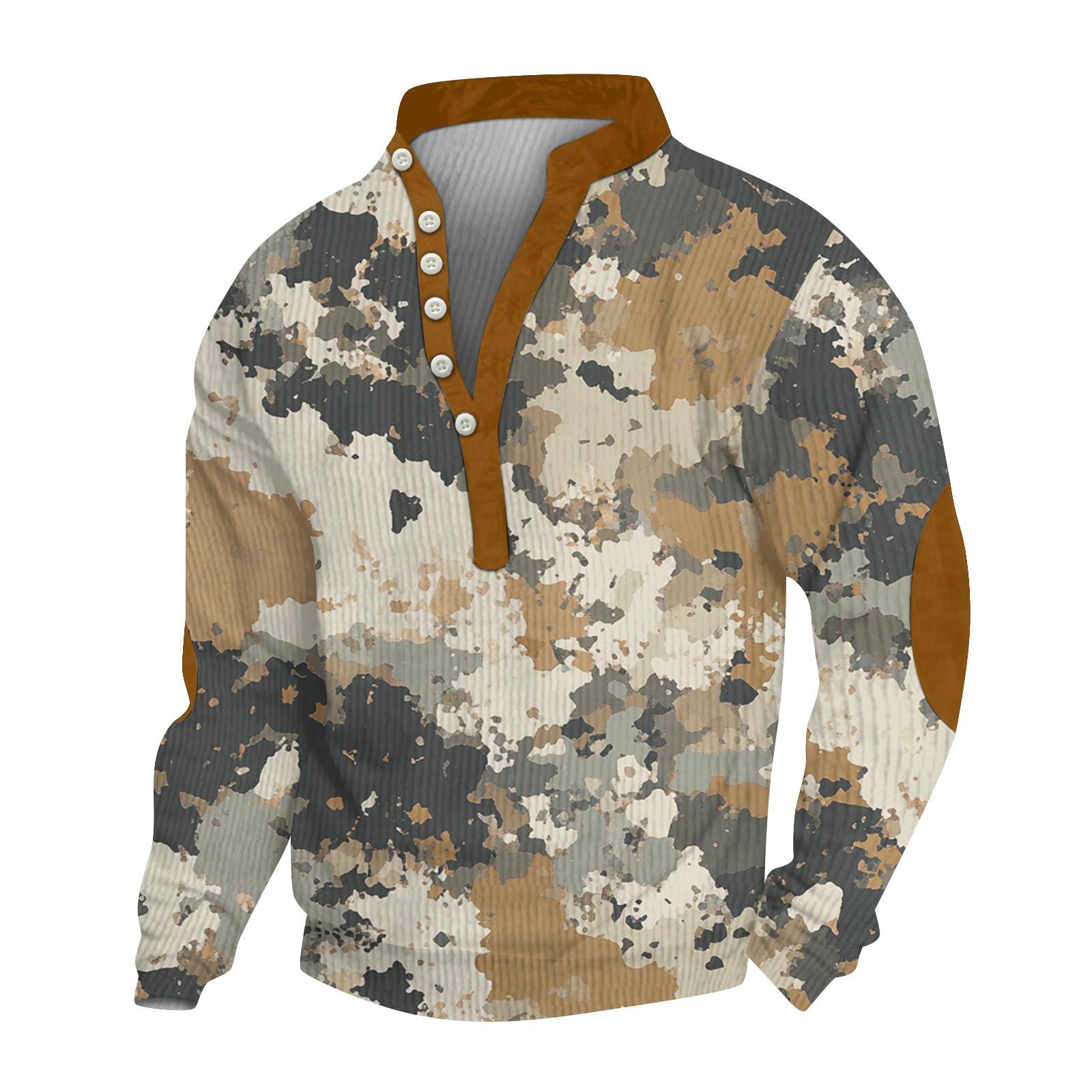 

Мужское теплое плюшевое пальто с принтом, флисовый свитер, повседневное пальто, свитер с карманами, зимнее пальто XL