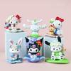 My Melody Flower Series Collectible Pvc Figurines For Gift Decor And