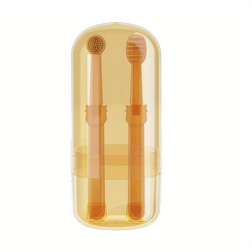 

2 шт./набор зубных щеток для домашних животных, мягкая зубная щетка для собак и кошек, зубная щетка для ухода за полостью рта щенков, инструменты для чистки зубов домашних животных, принадлежности для животных 2pcs/set