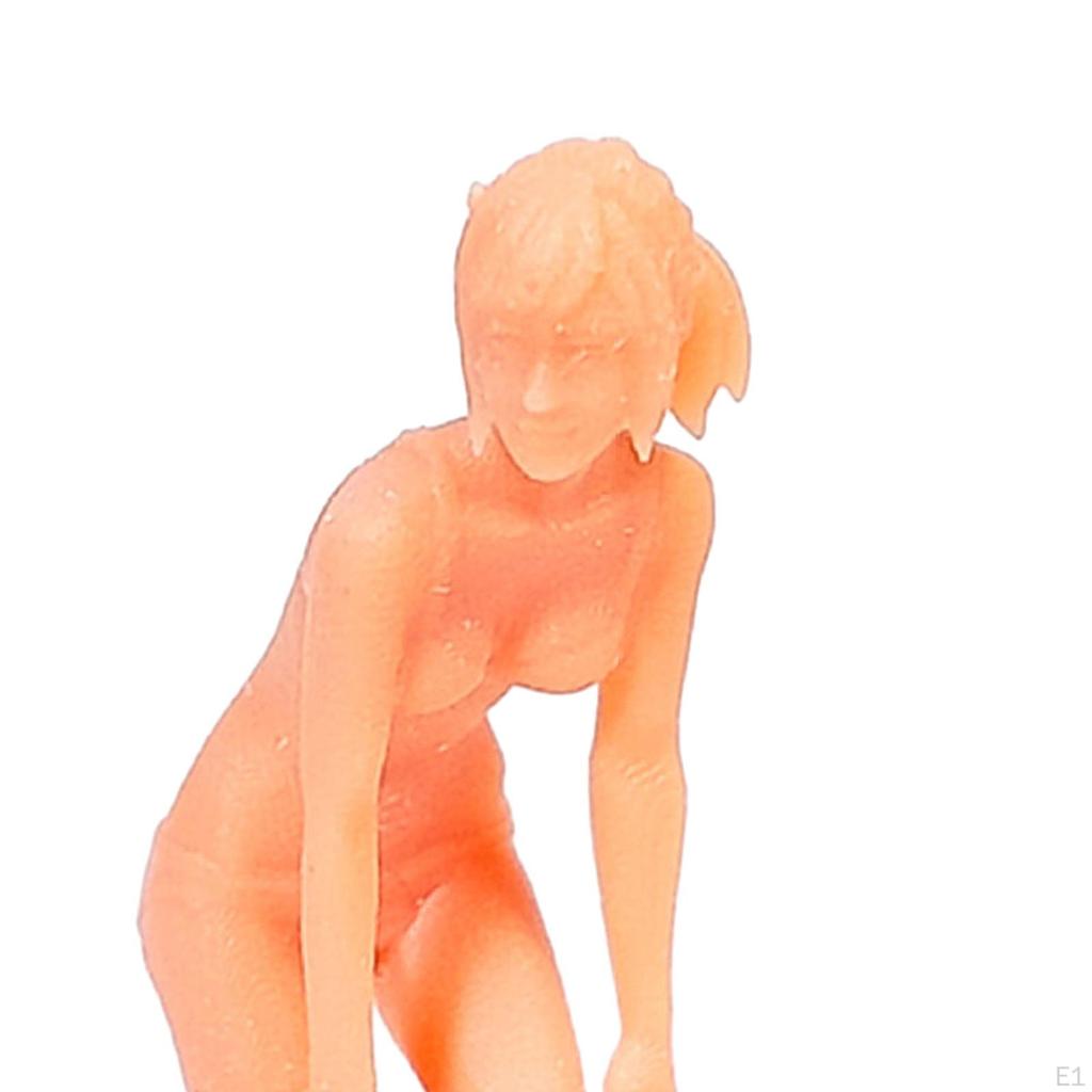 1/64 Figures Train Model People Tiny for Miniature Scene Fairy Garden Sand Table