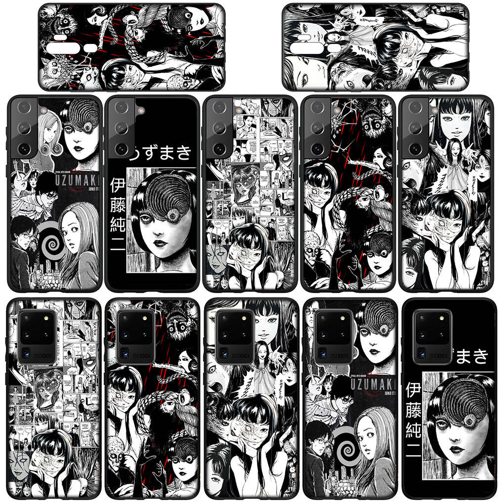 for Samsung Galaxy S25 S24 S23 iPhone 17 16 15 Xiaomi Redmi Note 14 13 12 11 Plus Pro Max XR A57 Phone Case Anime Tomie Cartoon Junji Ito OPPO Huawei