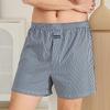 Herren High-Waist Aloe Baumwolle Boxershorts - Große Größe Pyjamahose