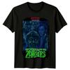 Mor zombie (1966) Tričko s retro motivem filmového plakátu, unisex