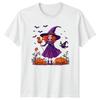 Cute Witch Pumpkin Halloween TShirt Gift For Him And Her