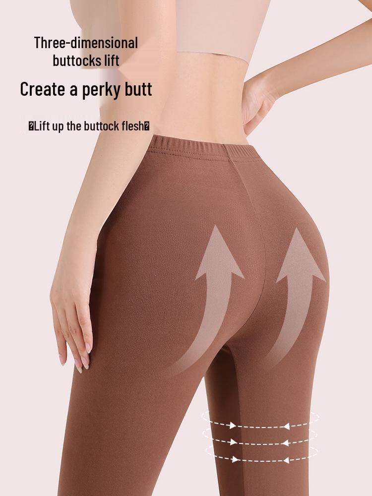 2025 Damen Warme Samt-Leggings - Herbst/Winter Plus Wolle Dünner Stil