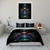 Colorful abstract cosmic design. Bedding sets Duvet cover sets Duvet covers Pillowcases(1 * Duvet Cover 2 * Pillowcases without duvet insert)