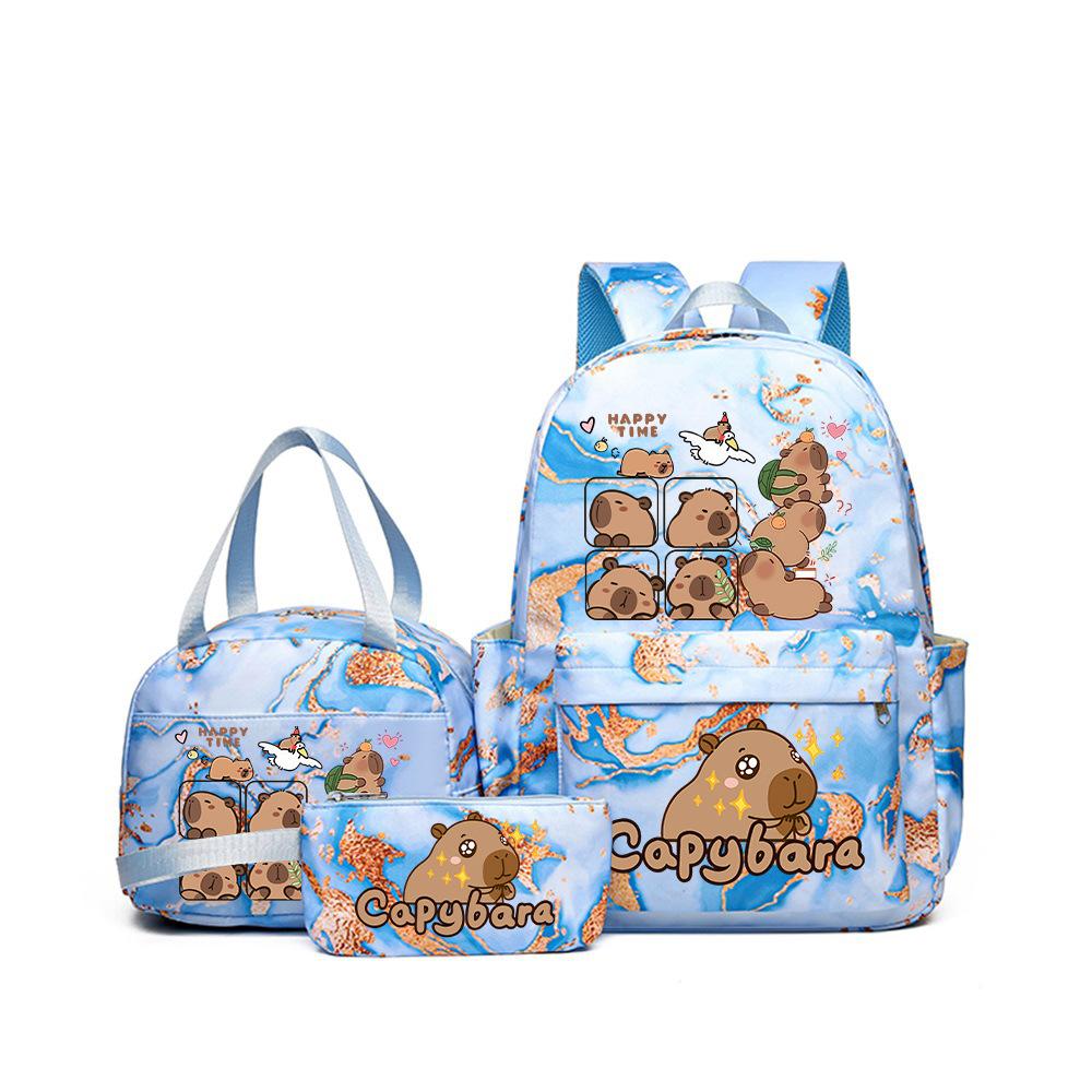 Kapibara girl cute cute schoolbag primary school students 3rd grade light backpack