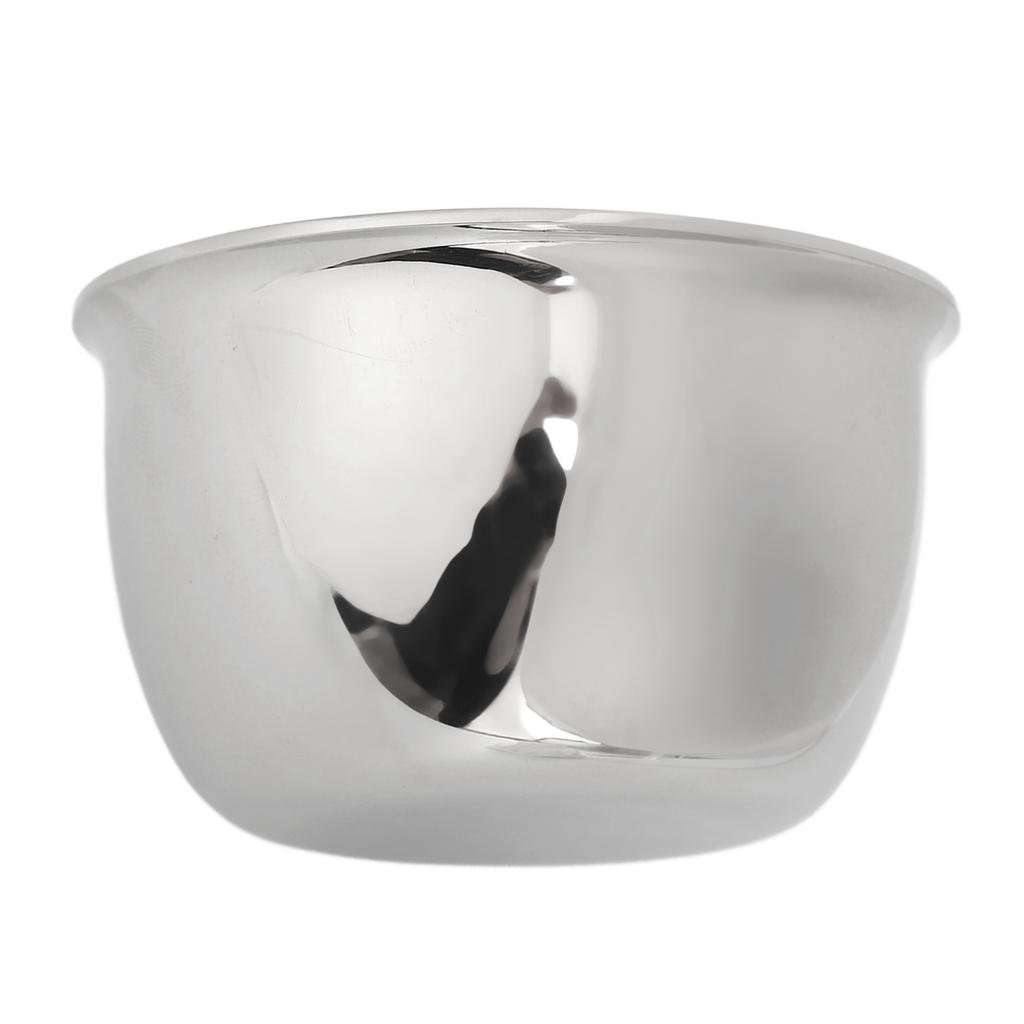 Stainless Steel Sauce Dishes Rolled Edge Mini Individual Pinch Bowl Easy To Clean Seasoning Dish Saucers for Kitchen