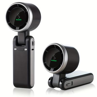 Handheld Portable Turbo Mini Fan, 180° Foldable Handheld Desk Neck