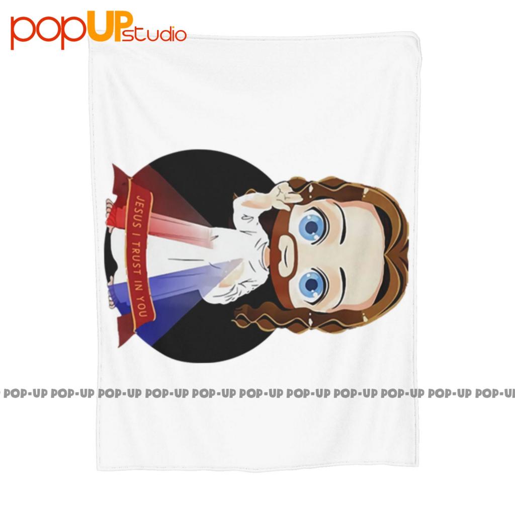 Jesus I Trust In You Divine Mercy Ultra-Soft Blanket Quilt Winter Sofa Cover Bed Covers