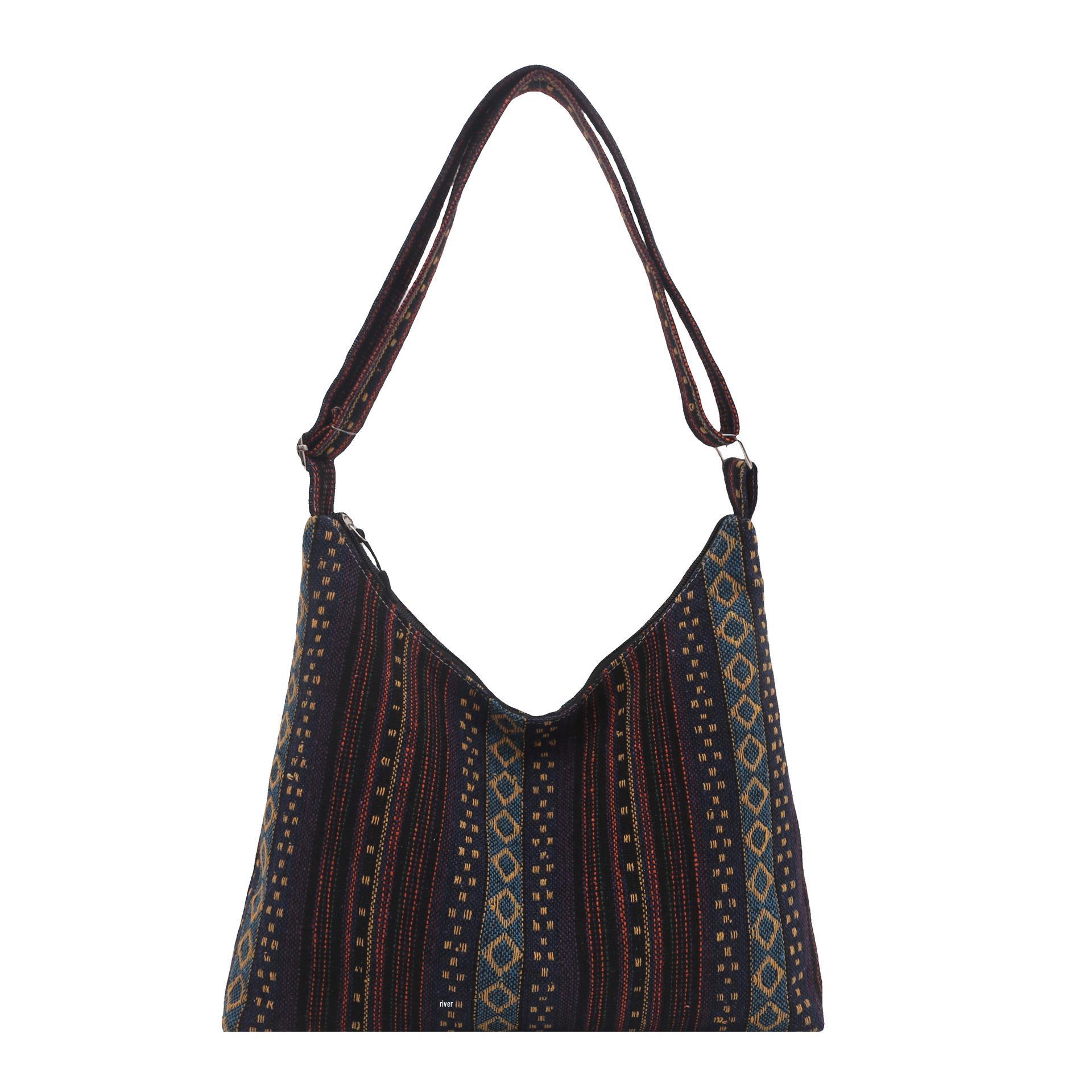 2026 Spring Women s Fashionable Ethnic Tassel Large Capacity Handbag - Elegant Single Shoulder Crossbody Underarm Bag