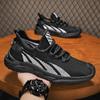 Fashion New Men's Casual Sports Shoes Breathable Fly Woven Casuals Running Shoe Outdoor Non-slip Wear-resistant Basketball Tennis Shoe
