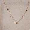 18K Gold-Plated Sterling Silver Heart Necklace for Women - Elegant Clavicle Chain