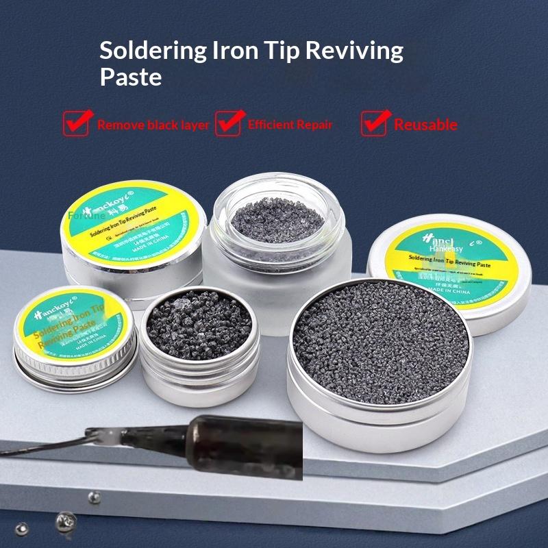 1/3/5Pcs Non-Stick Tin Solder Cream Clean Paste Soldering Iron Tip Refresher For Oxide Head Resurrection Oxidative Activator