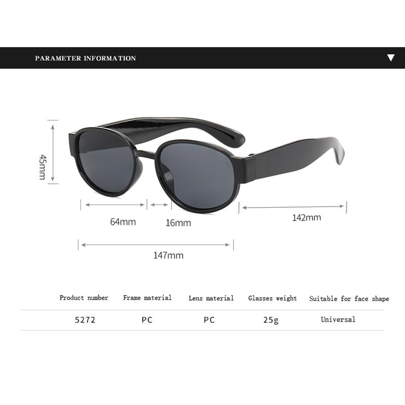 New Fashion Vintage Sunglasses Women Men Designer Retro Oval Luxury UV400 Sun Glasses Eyewear Gafas de sol