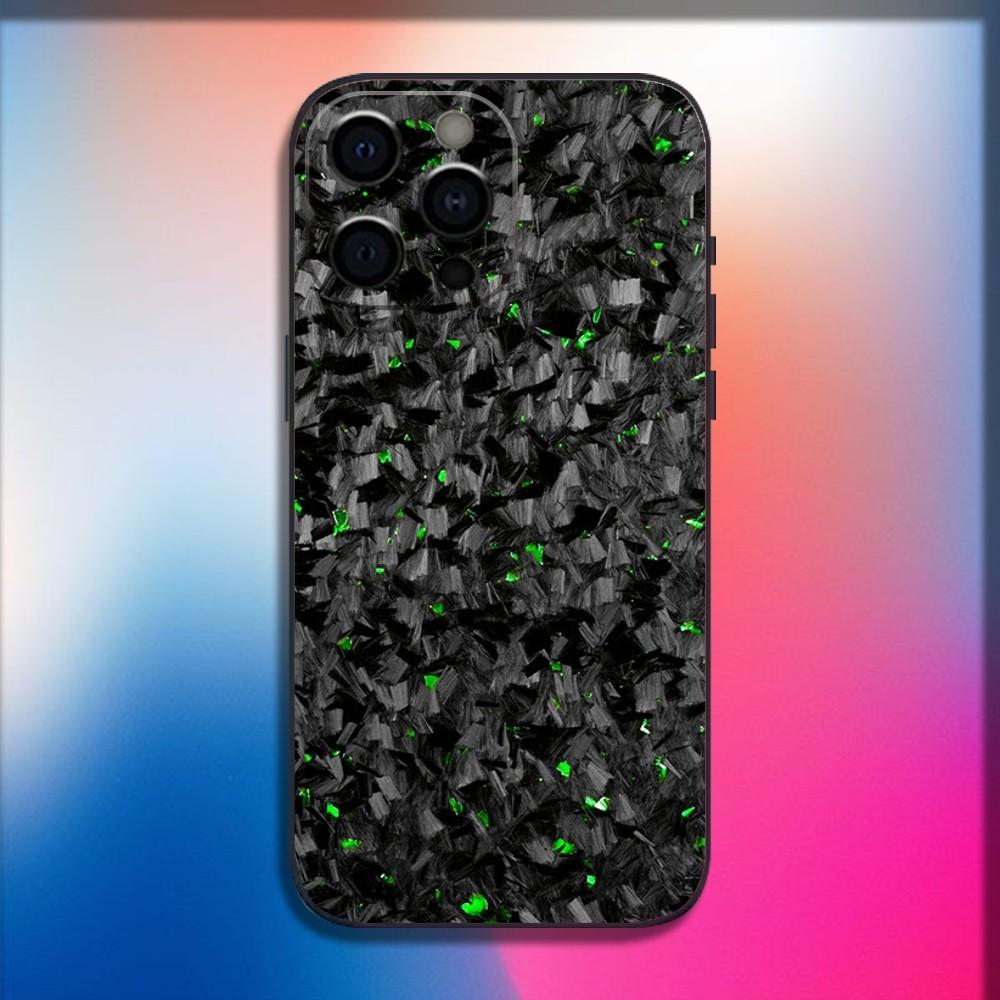 

Carbon Fiber Pattern Painting Phone Case For iPhone 16,15,14,13,12,11,Pro,X,XS,Max,XR,Plus,Mini Soft Black Cover iPhone12mini