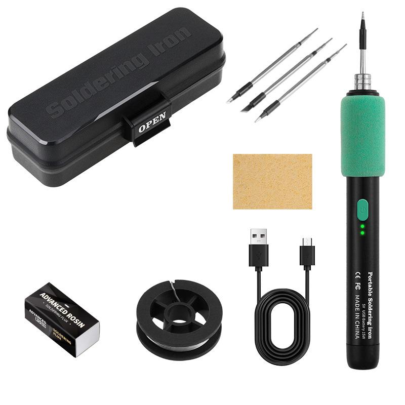 

New USB Small Soldering Iron Set C212 чорний