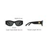 Celine Logo Cat Eye Sonnenbrille Unisex Sonnenbrille Schwarz 4S308CPLB-38NO