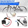 Motorized Bike CDI Ignition Coil +Magneto Coil Kit For 2 Stroke 49Cc 50Cc 66Cc 80Cc 100Cc Engine Gas Bike Bicycle Parts-A58X