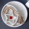Round Tray Molds Star and Moon Silicone Mould Epoxy Resin Molds Jewelry Tray Molds Castings Molds Storage Tray Molds