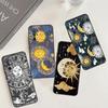 Hippie Sun and Moon Art Case For Xiaomi 13 14 Ultra 13T 12T 11T 12 Lite POCO X6 M6 Pro X3 X4 X5 F3 F4 M5s F5 Cover