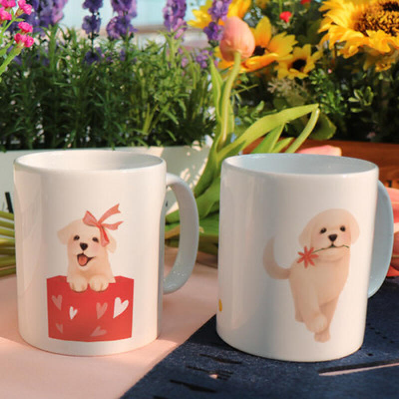 cf912-Design Mug 2p-Lovely Puppy