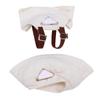 Doll Clothes Set Outfits Boys Girls Stylish Adorable 17cm Dolls Accessories Polyester