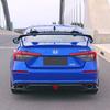 22-Eleventh Gen Civic Hatchback TR Rear Spoiler with Brackets – Non-destructive Top Spoiler Wind Deflector