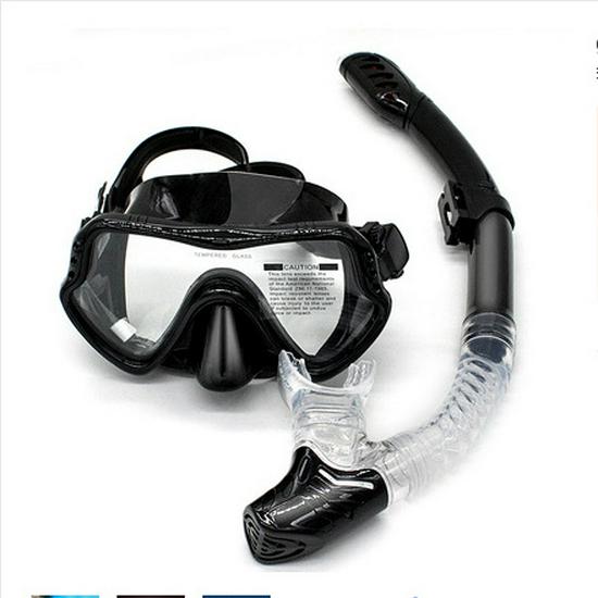 Erwachsenen Vollständig Trockener Schnorchel & Myopie Tauchmasken-Set zum Schnorcheln & Schwimmen