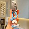 Keys Accessories Otter Bag Pendant PVC Animals Doll Otter PVC Keyring  Students