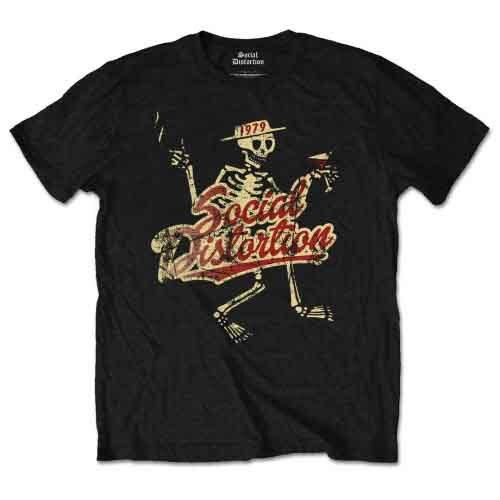 Social Distortion Vintage 1979 T-Shirt Black New Unisex T-Shirt M