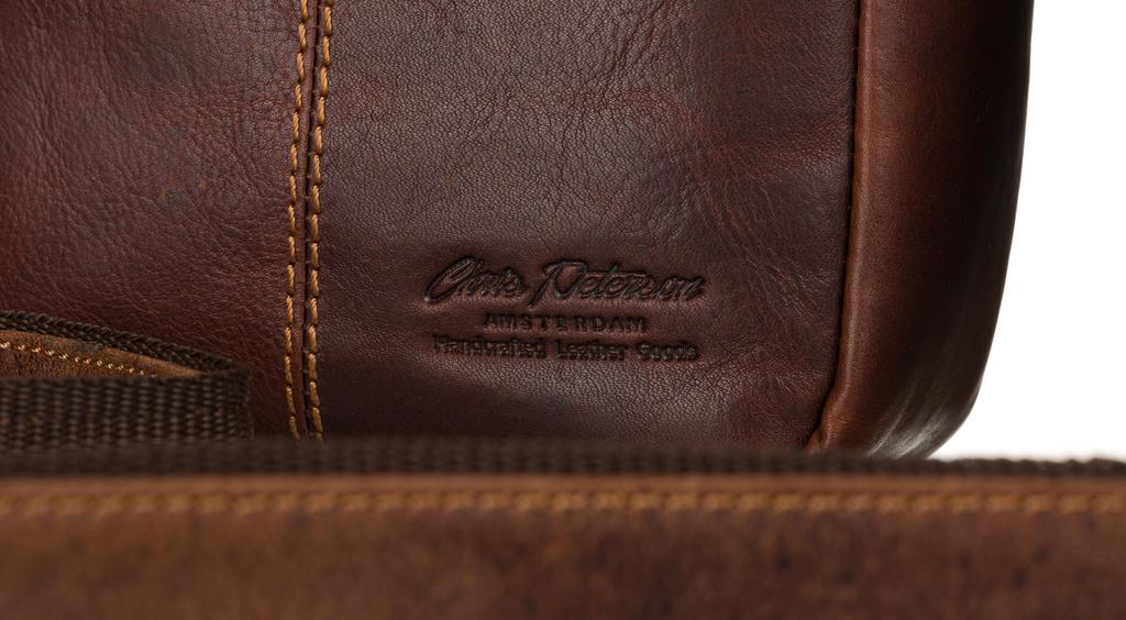 PTN TB-708-COM COGNA leather bag