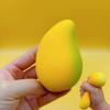 Fake Mango Stress Relief Toy Soft Realistic Fruit Squeeze Fidget Toy Home Office Worker Anxiety Reduction Stress Ball